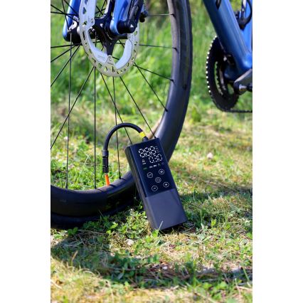 Compressor digital de bolso 2000 mAh 5V preto