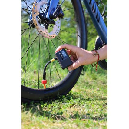 Compressor portátil digital 500 mAh 5V preto