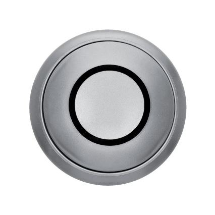 Coluna de tomadas para tampo de mesa com carregamento sem fio Qi 3x230V + 1xUSB-A + 1xUSB-C prata/preto