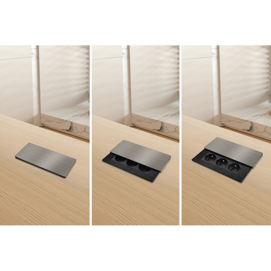 Tomada de encastrar 3Z