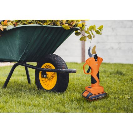 Tesoura de jardim a bateria 2000 mAh 21V