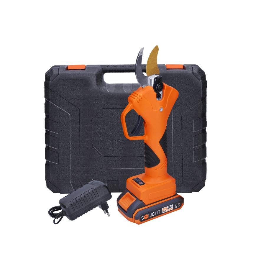 Tesoura de jardim a bateria 2000 mAh 21V