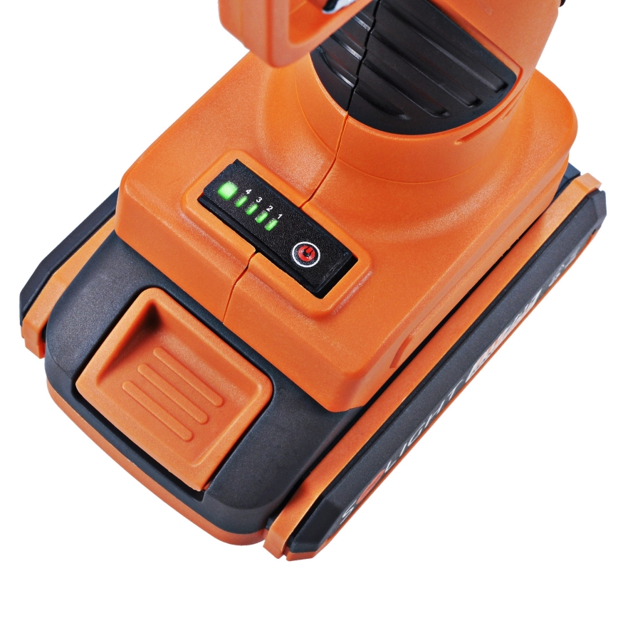 Tesoura de jardim a bateria 2000 mAh 21V