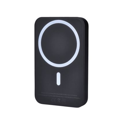 Power Bank 5000 mAh Magsafe preto