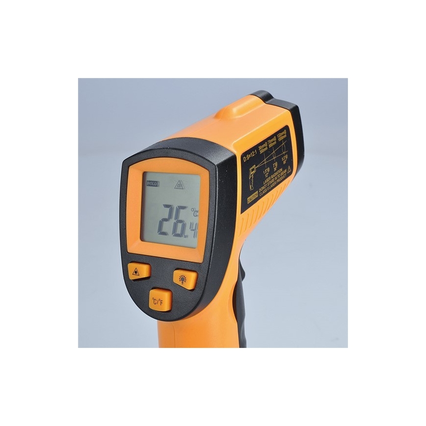 Termómetro digital de infravermelhos 9V