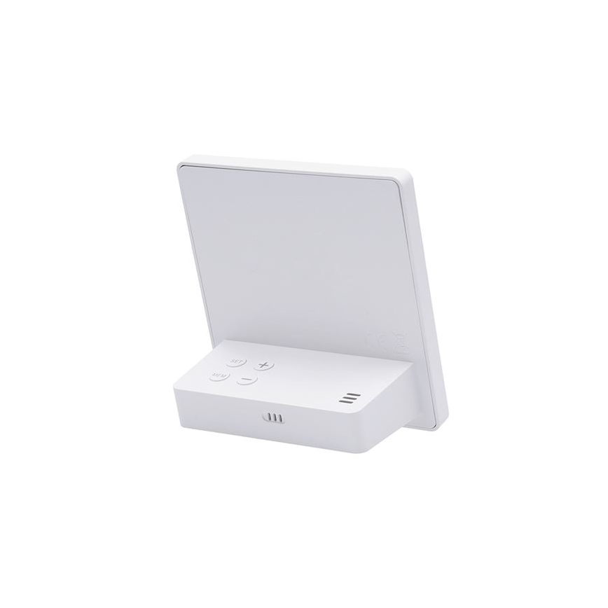 Termómetro digital 5V/2xAAA + 2xAAA branco