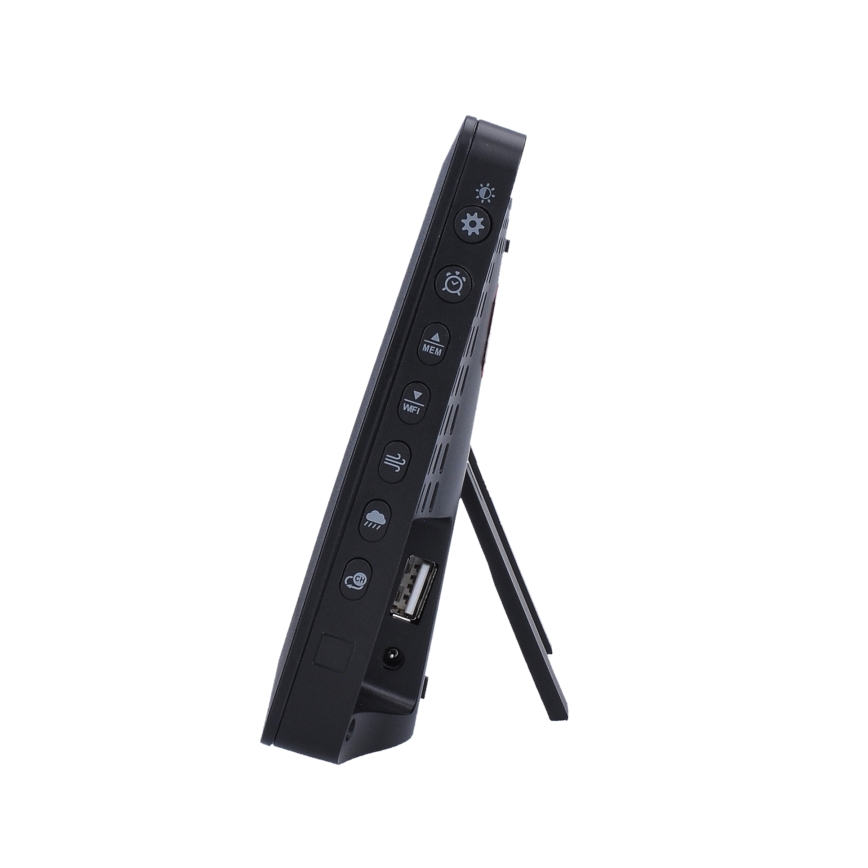 Estação meteorológica profissional com ecrã LCD a cores 5V/2xAA + 3xAA + 2xAA Wi-Fi Tuya