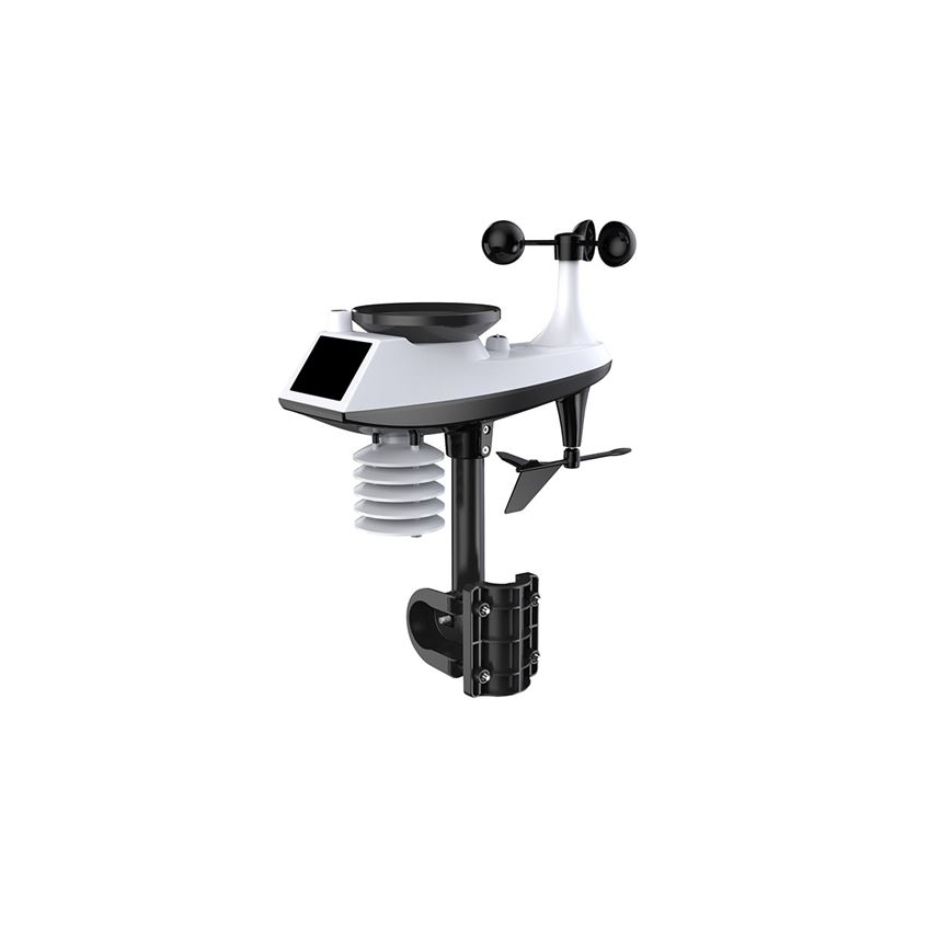 Estação meteorológica profissional com display LCD 5V/2xAA + 3xAAA Wi-Fi