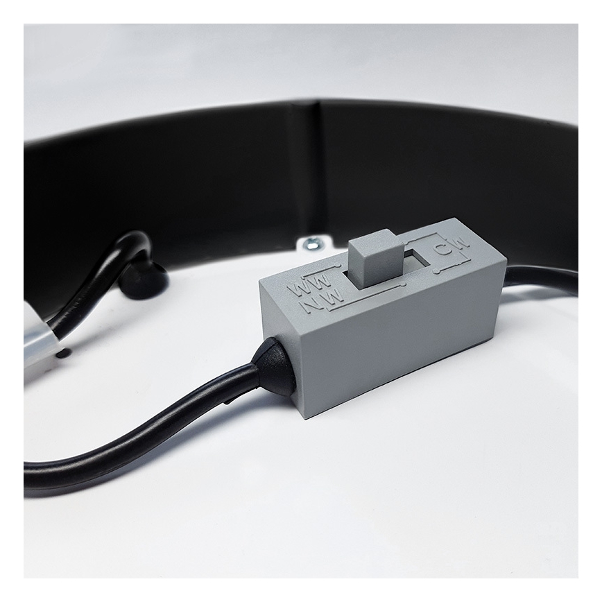 Plafon LED/12W/230V 3000/4000/6000K Ø 17 cm branco