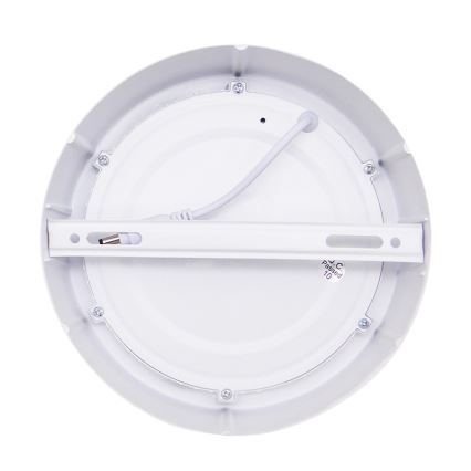 Plafon LED/12W/230V 3000/4000/6000K Ø 17 cm branco