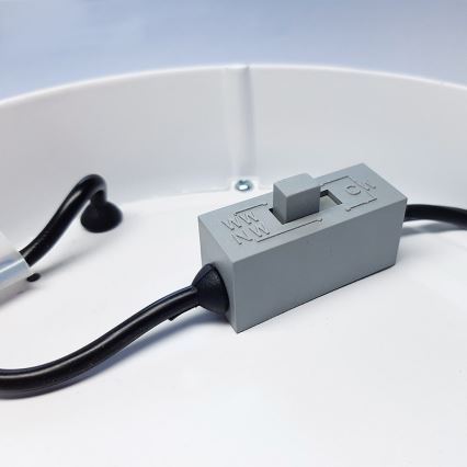 Candeeiro de teto LED 12W/230V 3000/4000/6000K 17x17 cm branco