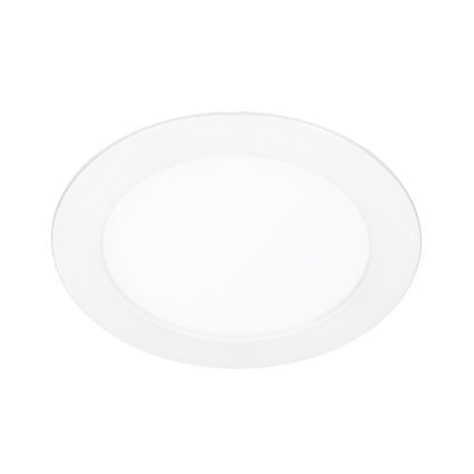 Painel LED 2 em 1 (sobrepor/embutir) 12W / 230V / 3000/4000/6000K / Ø17 cm / IP54 / branco