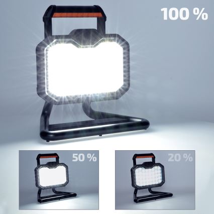 Holofote LED regulável LED/20W/4400 mAh 4000K IP54