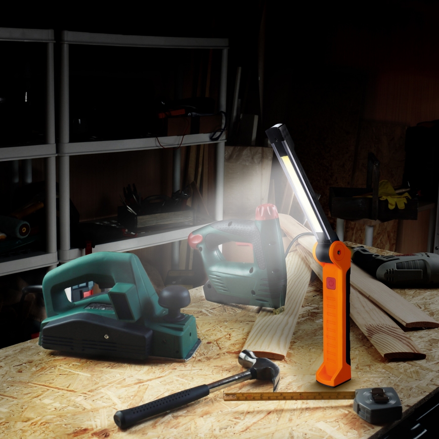 Lanterna de trabalho LED recarregável LED/1200 mAh IP44