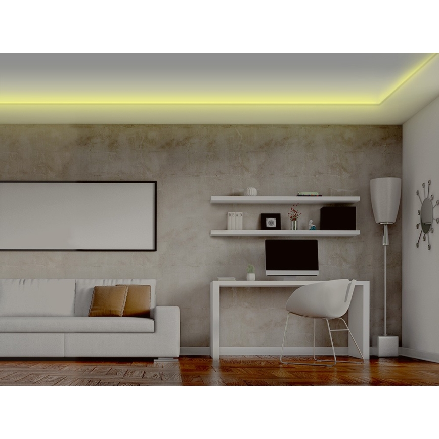 Tira LED RGB com regulação LED/20W/230V 5m IP65 Tuya + CR