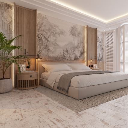 Fita LED LED/8W/m/230V 4000K 5m