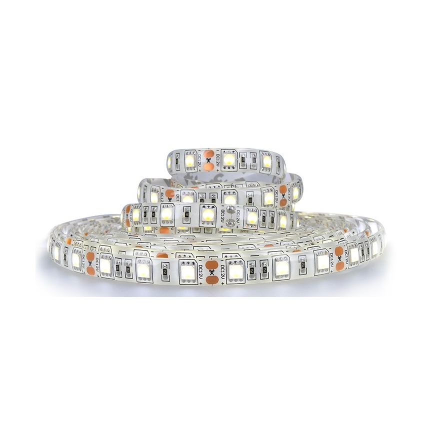 Tira exterior LED LED/72W/12V 5m IP65 branco frio