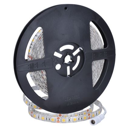 Tira exterior LED LED/72W/12V 5m IP65 branco quente