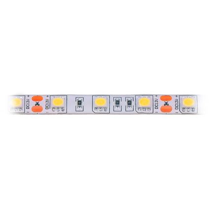 Tira exterior LED LED/72W/12V 5m IP65 branco quente