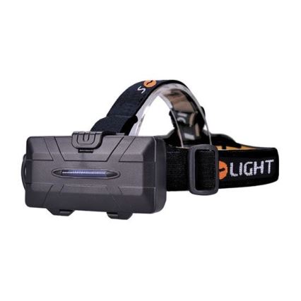 Lanterna de cabeça recarregável LED LED/USB 2200mAh IP44