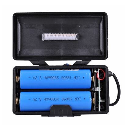 Lanterna de cabeça recarregável LED LED/USB 2200mAh IP44