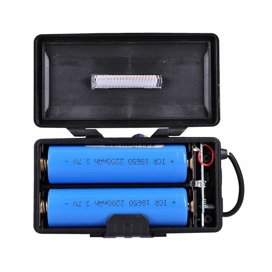 Lanterna de cabeça recarregável LED LED/USB 2200mAh IP44