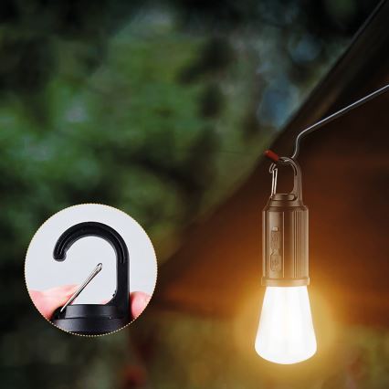 Lanterna de campismo LED/3,7V 400 mAh IP44