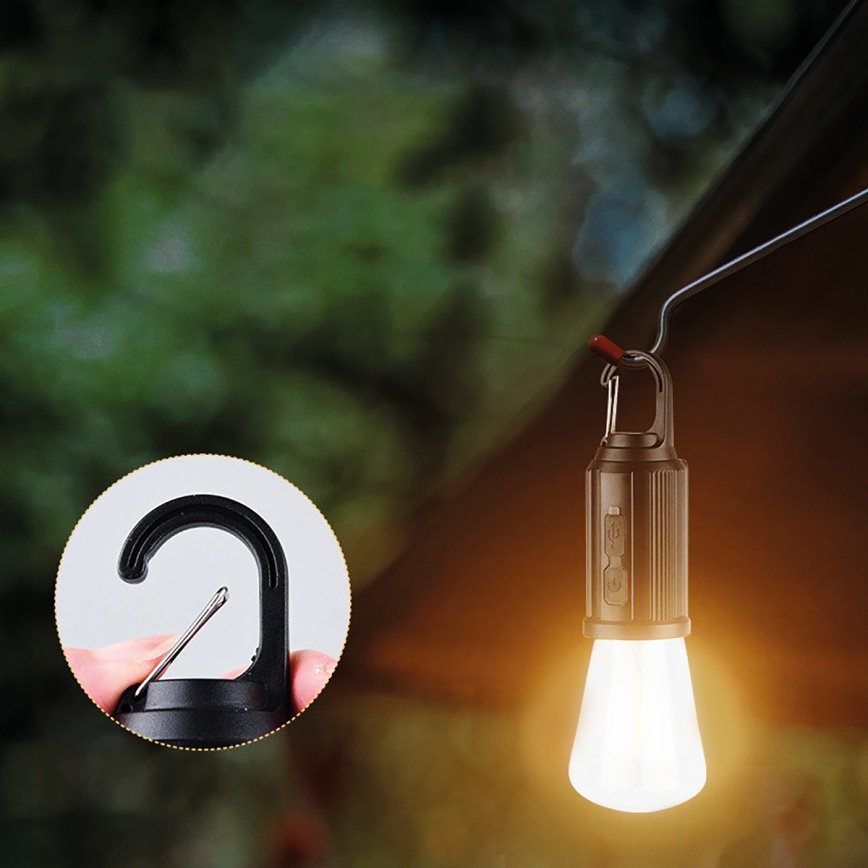 Lanterna de campismo LED/3,7V 400 mAh IP44