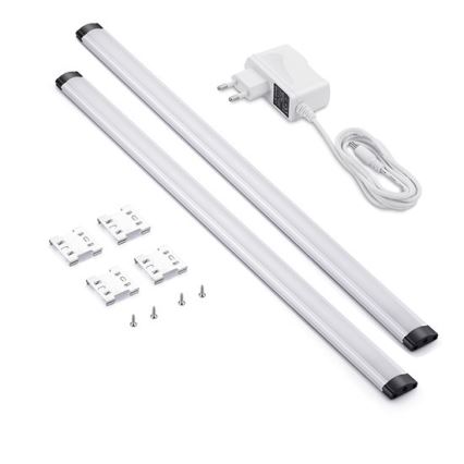CONJUNTO 2x LED Luz de cozinha sob armário com regulação LED/5W/230V