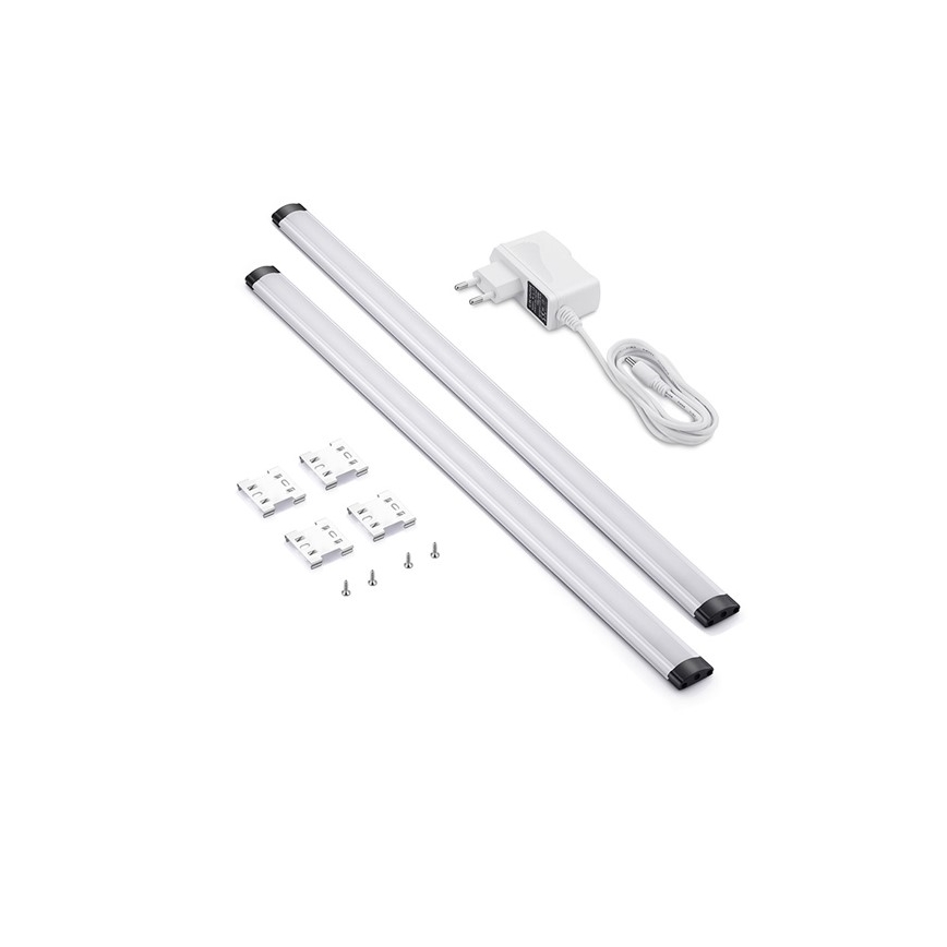 CONJUNTO 2x LED Luz de cozinha sob armário com regulação LED/5W/230V