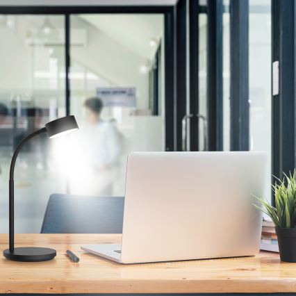 Candeeiro de mesa táctil LED com regulação LED/4,5W/5V 3000/4000/6500K preto