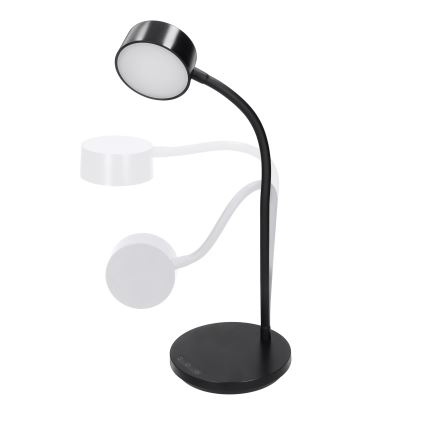 Candeeiro de mesa táctil LED com regulação LED/4,5W/5V 3000/4000/6500K preto