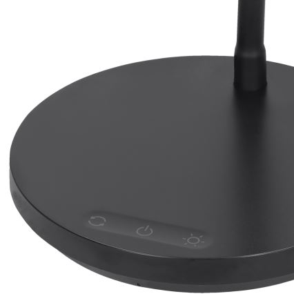Candeeiro de mesa táctil LED com regulação LED/4,5W/5V 3000/4000/6500K preto