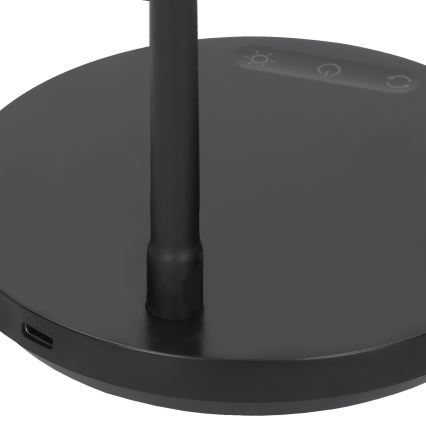 Candeeiro de mesa táctil LED com regulação LED/4,5W/5V 3000/4000/6500K preto
