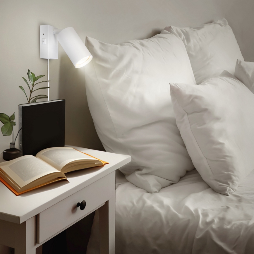 Aplique de parede CELE 1xGU10/30W/230V branco