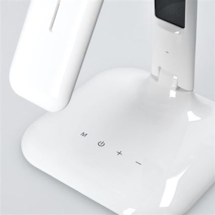 Candeeiro de mesa LED regulação s displejem LED/6W/230V