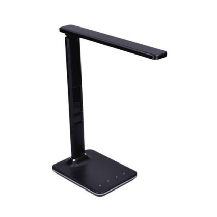Candeeiro de mesa fosco com visor LED LED/9W/230V preto antigo