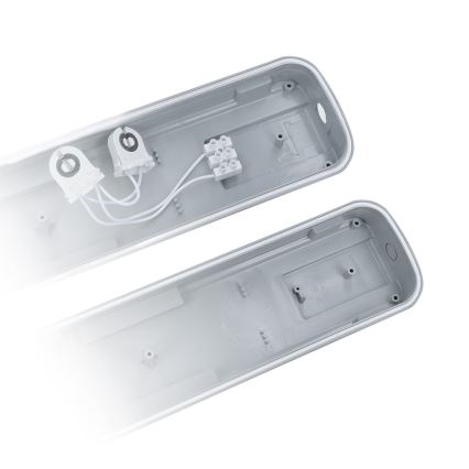 Iluminação industrial fluorescente 2xG13/18W/230V IP65