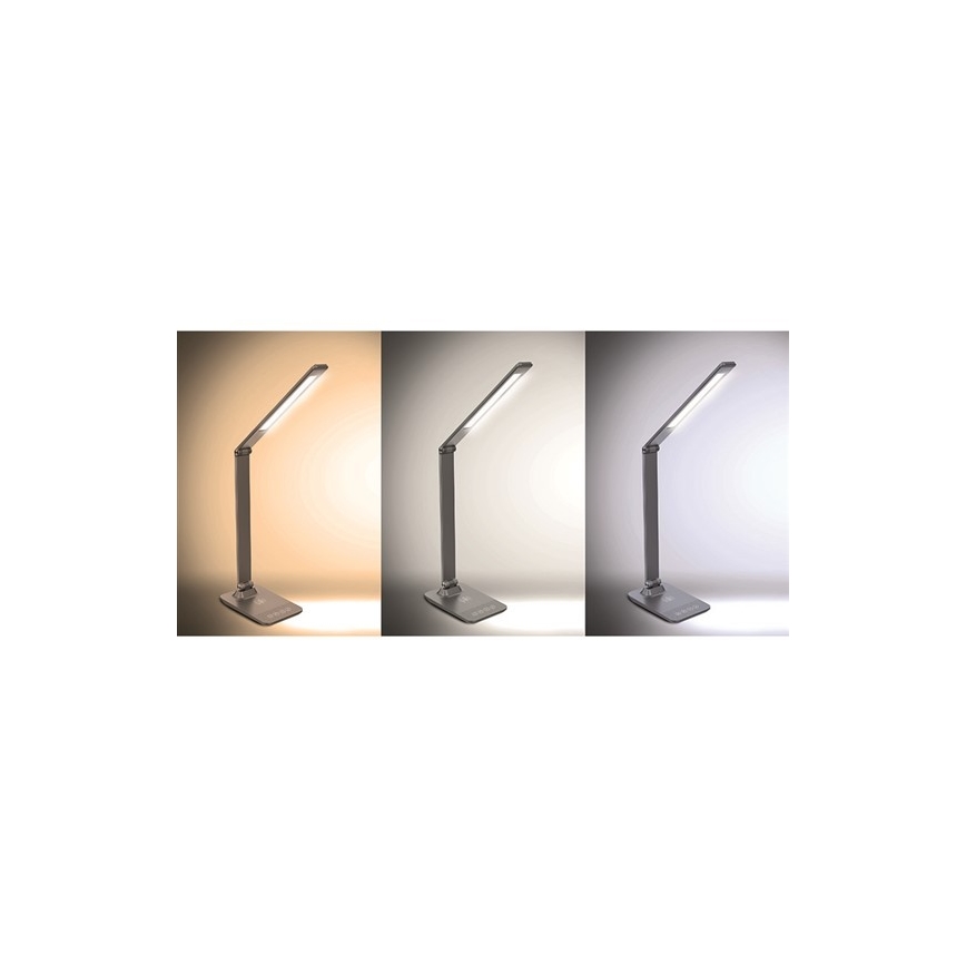 Candeeiro LED  com regulação e carregamento sem fios LED/10W/100-240V