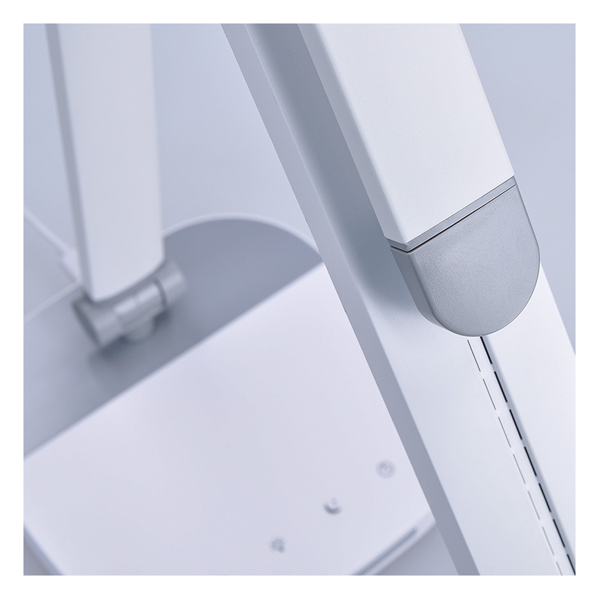 Lâmpada de mesa LED regulável com toque e luz noturna LED/10W/5V 3000/4000/5000K branco