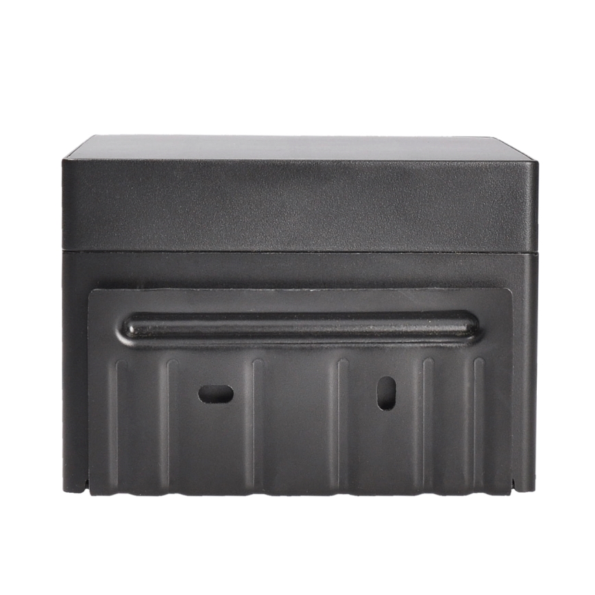 Luminária de parede solar LED com sensor de movimento e crepúsculo PALERMO LED/5W/3,7V 2000 mAh IP54 preta