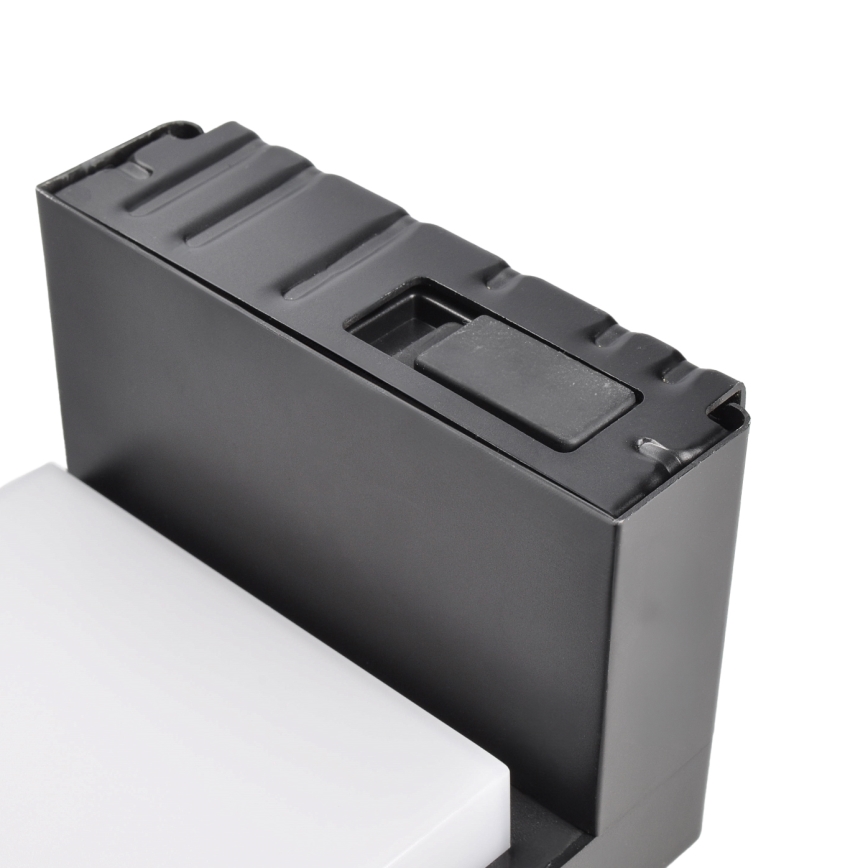 Luminária de parede solar LED com sensor de movimento e crepúsculo PALERMO LED/5W/3,7V 2000 mAh IP54 preta