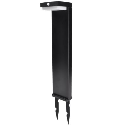 Lâmpada Solar LED com sensor de movimento e crepúsculo PALERMO LED/5W/5V 2000 mAh IP54 preta