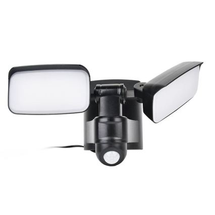 Refletor solar LED com sensor LED/9W/3,7V 3600 mAh IP54