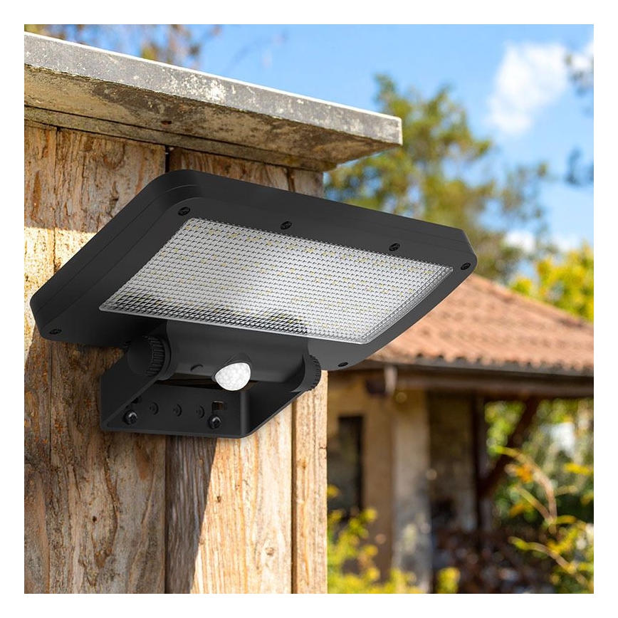 Refletor solar com sensor LED/5W/3,7V 1500 mAh IP54