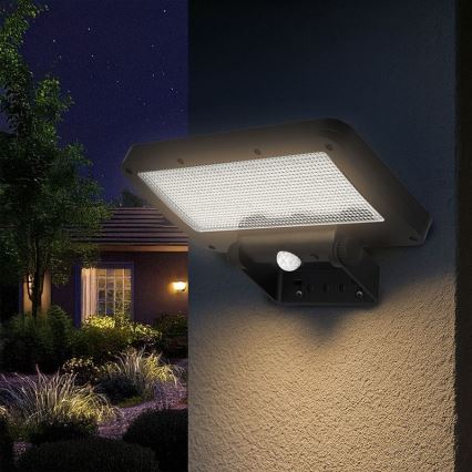 Refletor solar com sensor LED/5W/3,7V 1500 mAh IP54