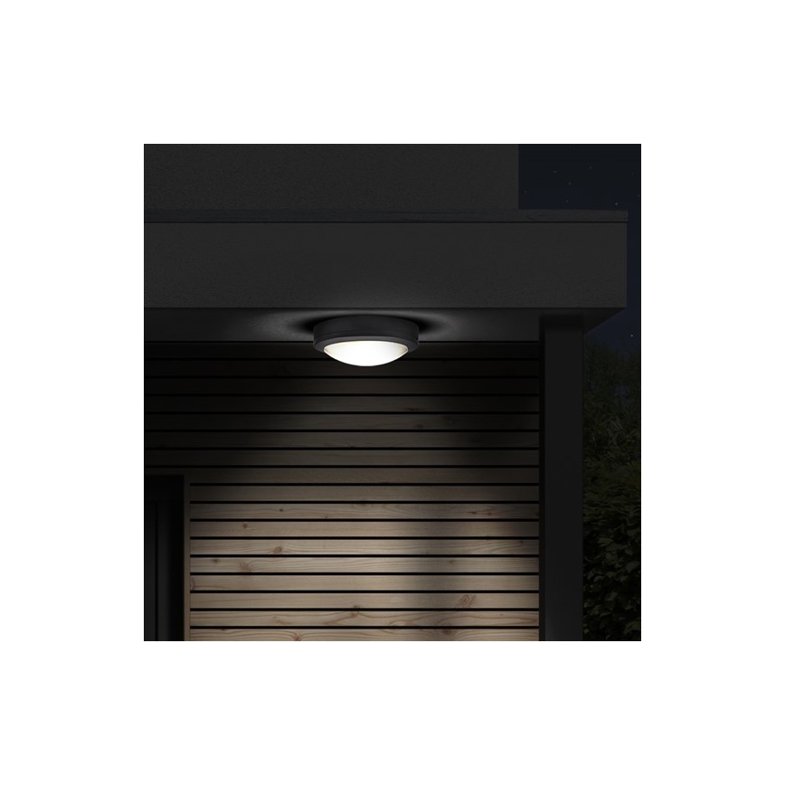 Iluminação de teto exterior LED LED/13W/230V IP54 antracite
