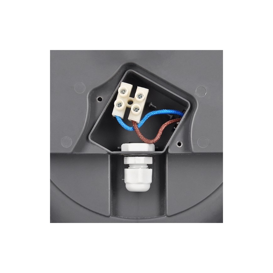 Iluminação de teto exterior LED LED/13W/230V IP54 antracite