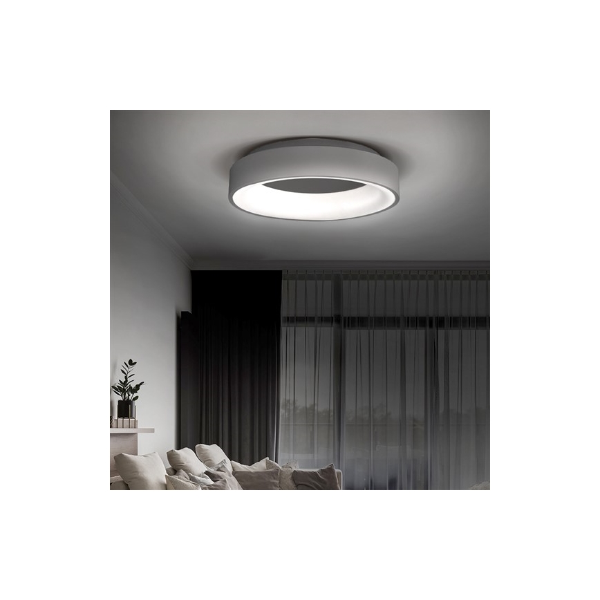 Luminária de teto LED dimmerizável TREVISO LED/48W/230V + controlo remoto