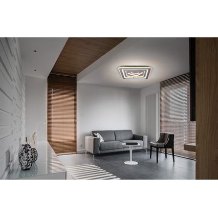 Luminária de teto LED dimmerizável TREVISO LED/48W/230V + controlo remoto
